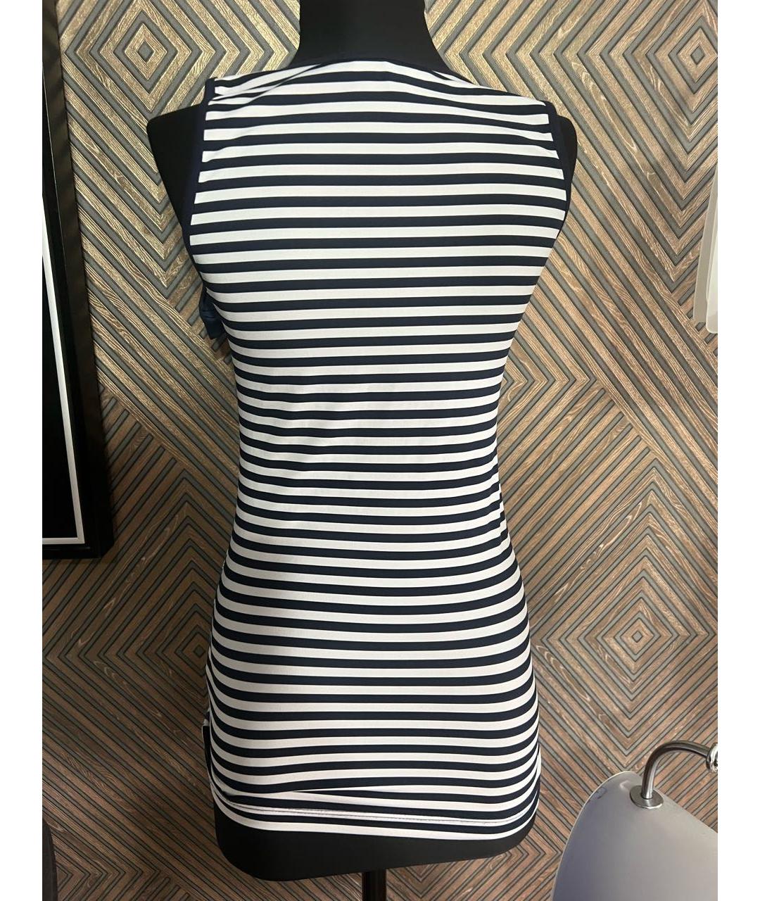 ELISABETTA FRANCHI Мульти хлопко-эластановая майка, фото 2