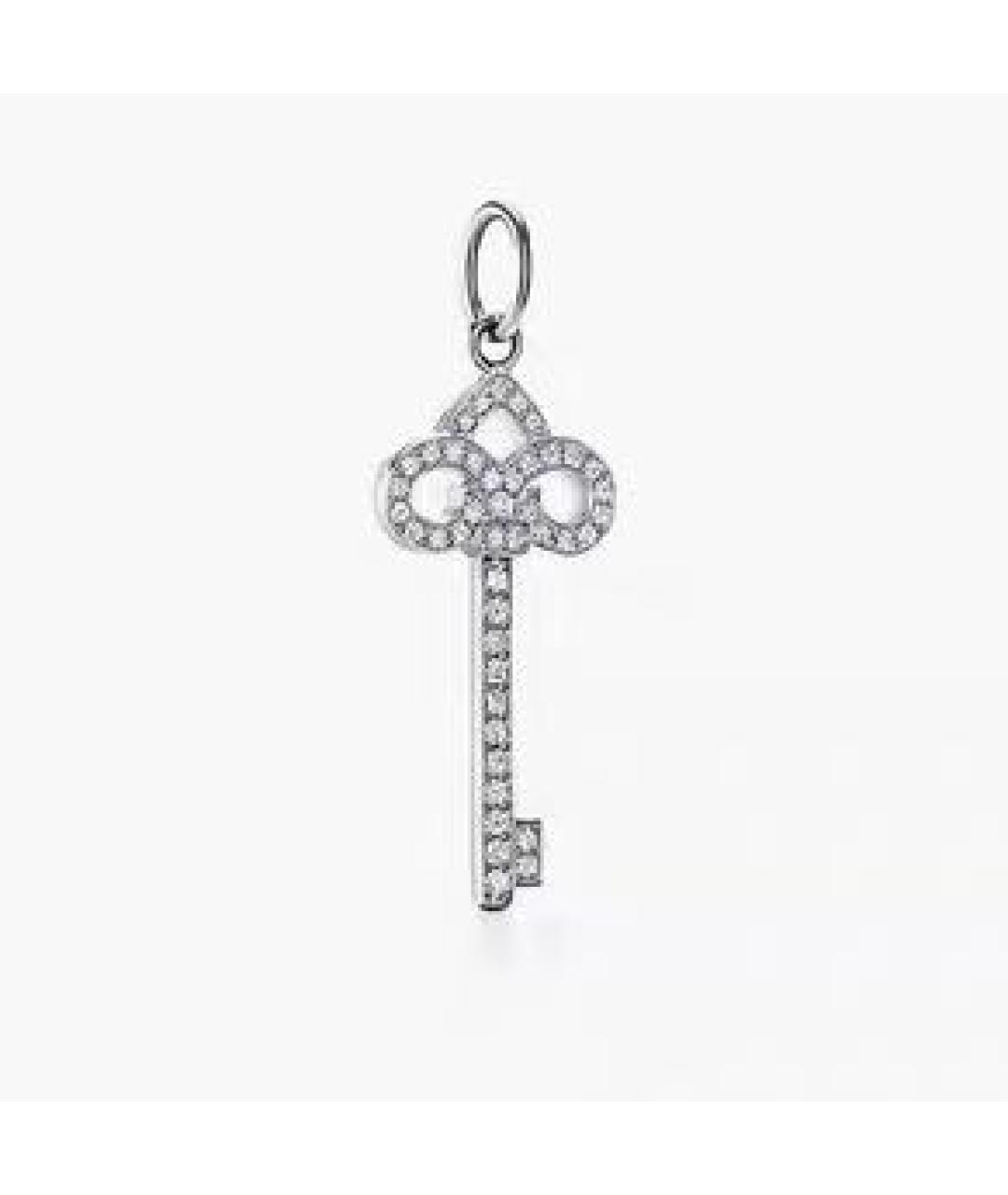 TIFFANY&CO Белое платиновое колье, фото 8