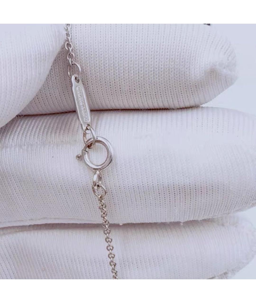TIFFANY&CO Белое платиновое колье, фото 7