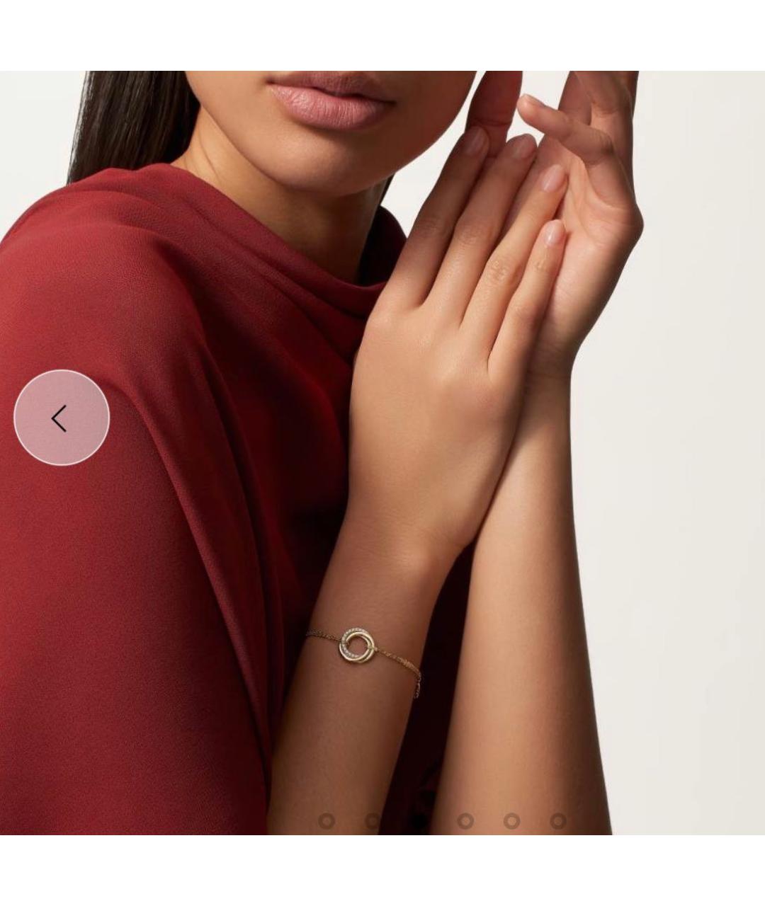 CARTIER Желтый браслет из желтого золота, фото 3