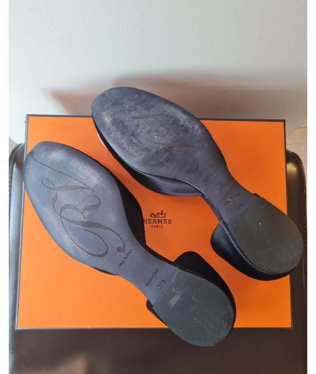 ROGER VIVIER Черные текстильные балетки, фото 9