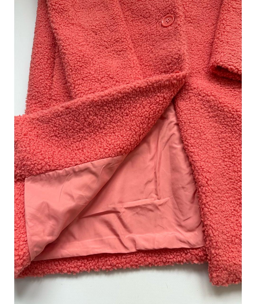 ARMANI EXCHANGE Коралловое полиэстеровое пальто, фото 4