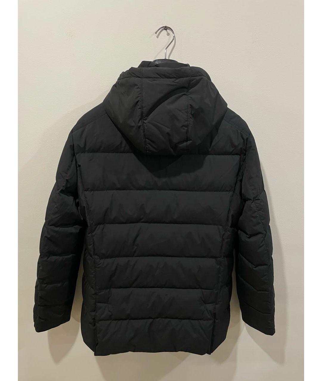 CORNELIANI Черная полиэстеровая куртка, фото 2