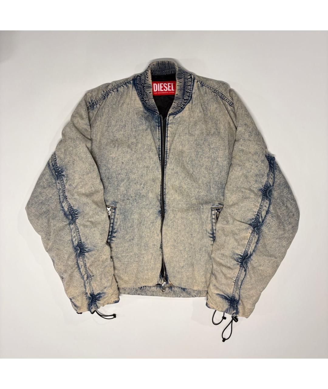 DIESEL Голубая деним куртка, фото 4
