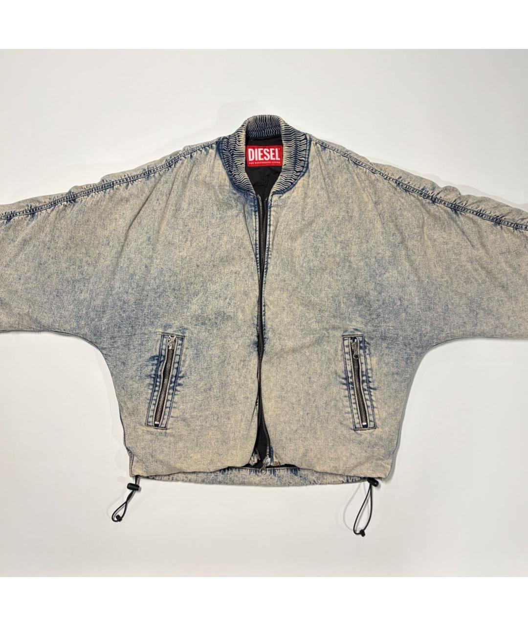 DIESEL Голубая деним куртка, фото 3