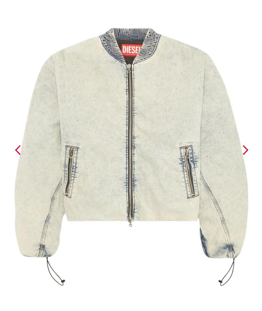 DIESEL Голубая деним куртка, фото 9