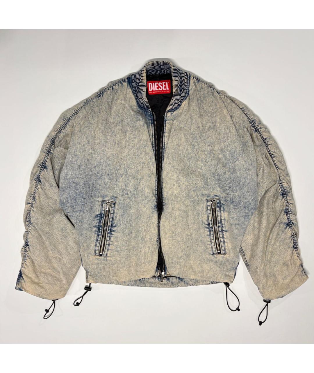 DIESEL Голубая деним куртка, фото 2