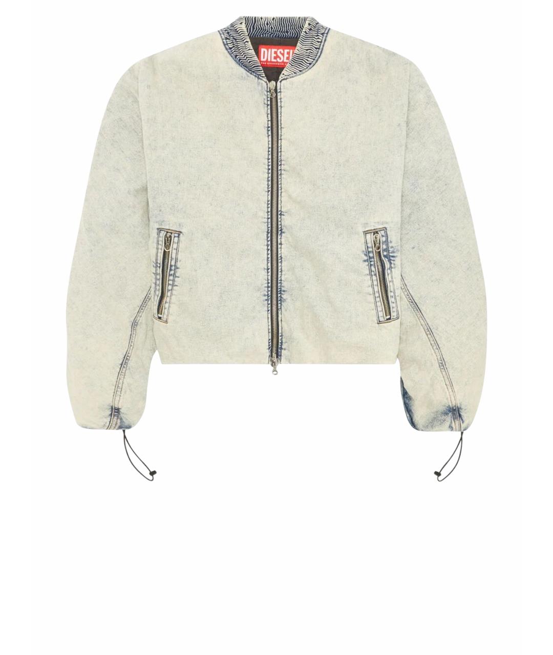 DIESEL Голубая деним куртка, фото 1