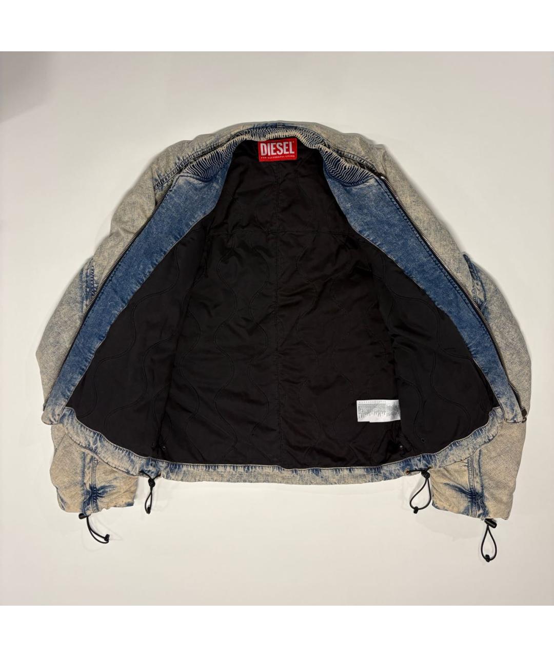 DIESEL Голубая деним куртка, фото 5