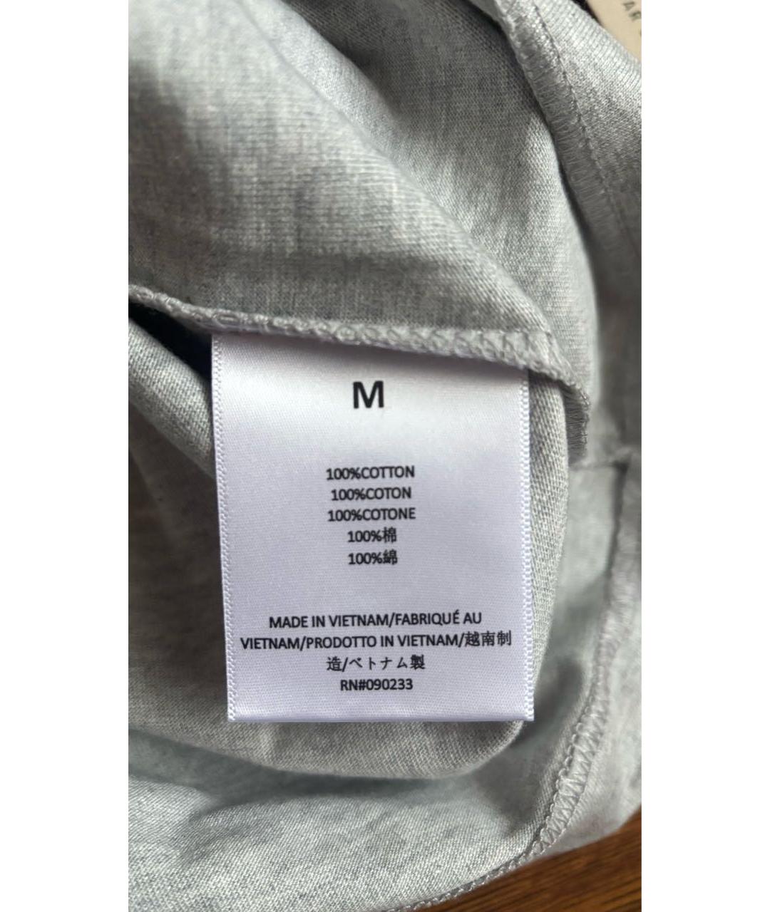 FEAR OF GOD ESSENTIALS Серая хлопковая футболка, фото 6