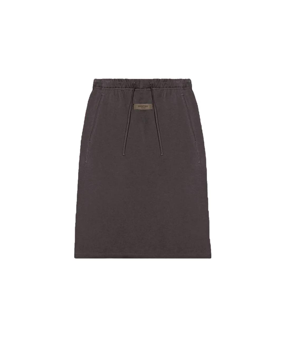 FEAR OF GOD ESSENTIALS Черная юбка макси, фото 1