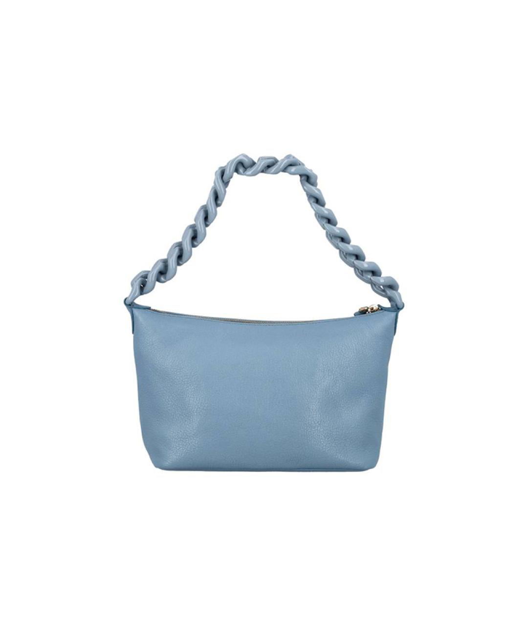 MIU MIU Синяя кожаная сумка через плечо, фото 5