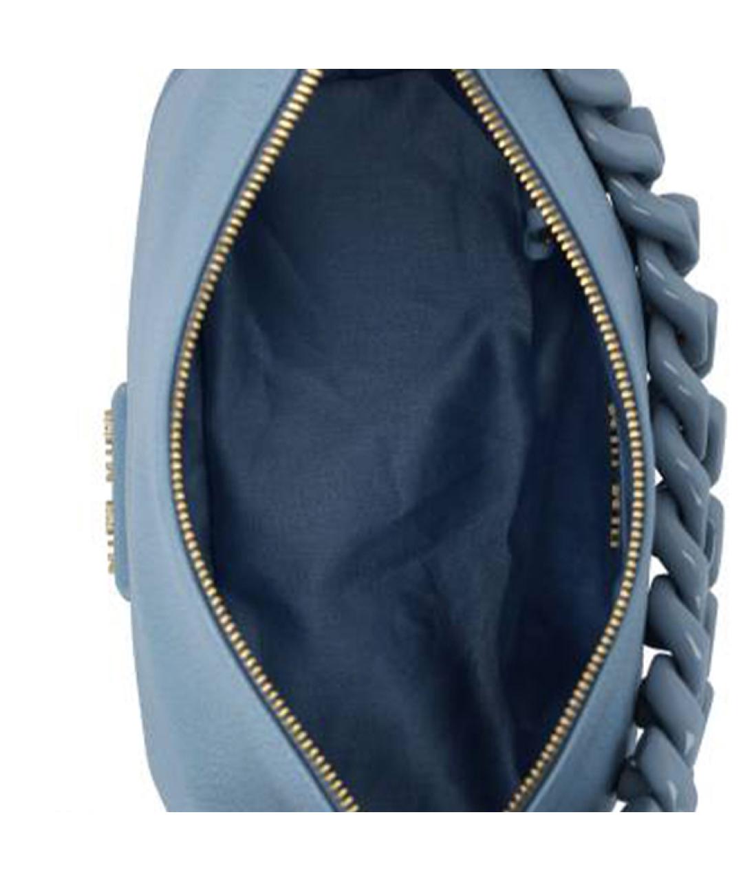 MIU MIU Синяя кожаная сумка через плечо, фото 7