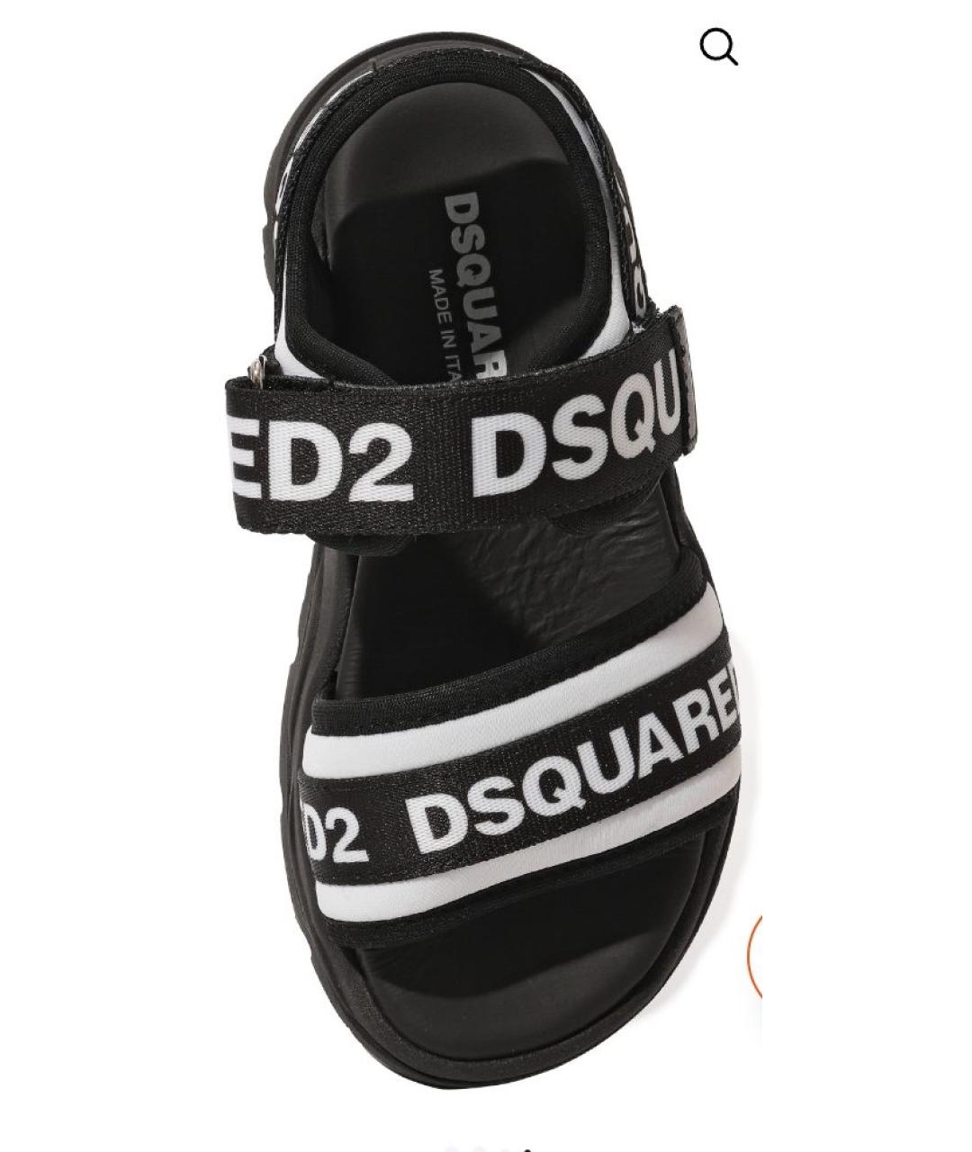 DSQUARED2 Черные сандалии, фото 3