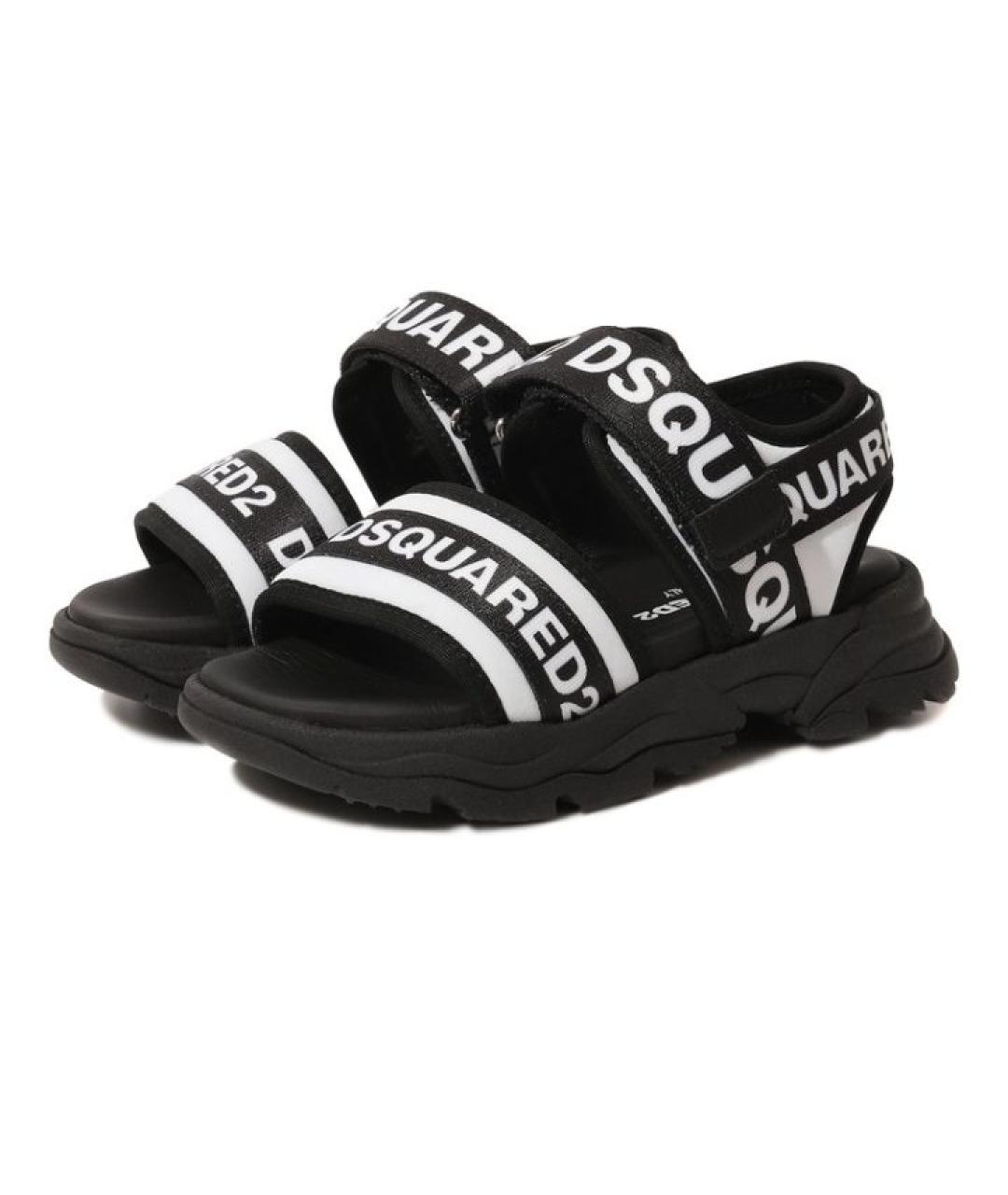 DSQUARED2 Черные сандалии, фото 8