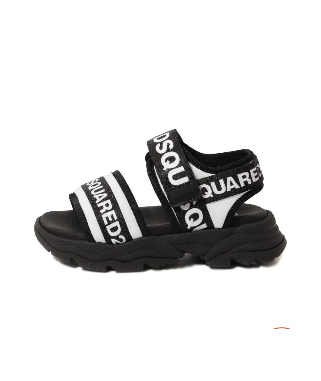 DSQUARED2 Черные сандалии, фото 10