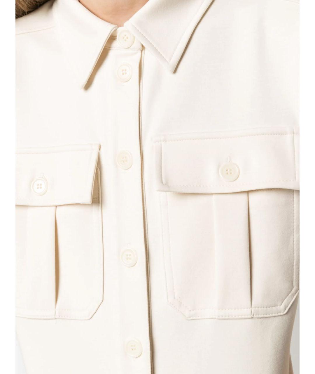 SPORTMAX Белая рубашка, фото 4