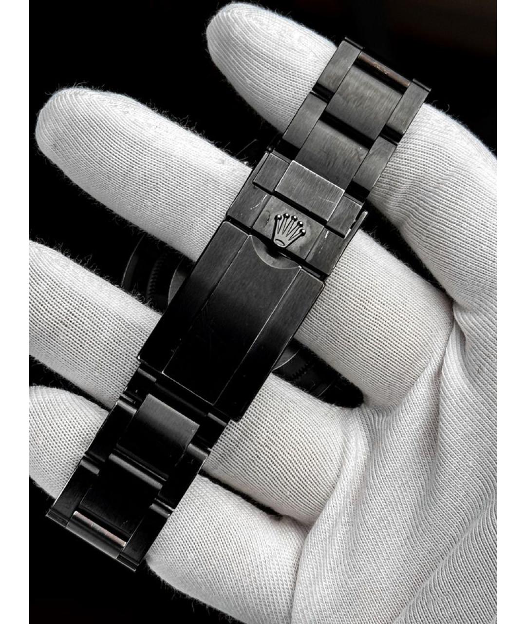 ROLEX Черные часы, фото 6