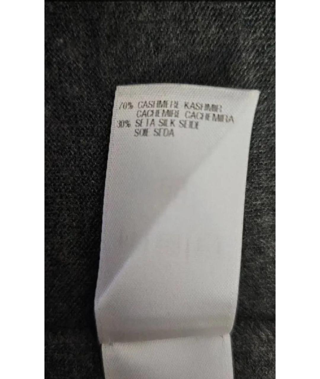 MALO Серое кашемировое повседневное платье, фото 6