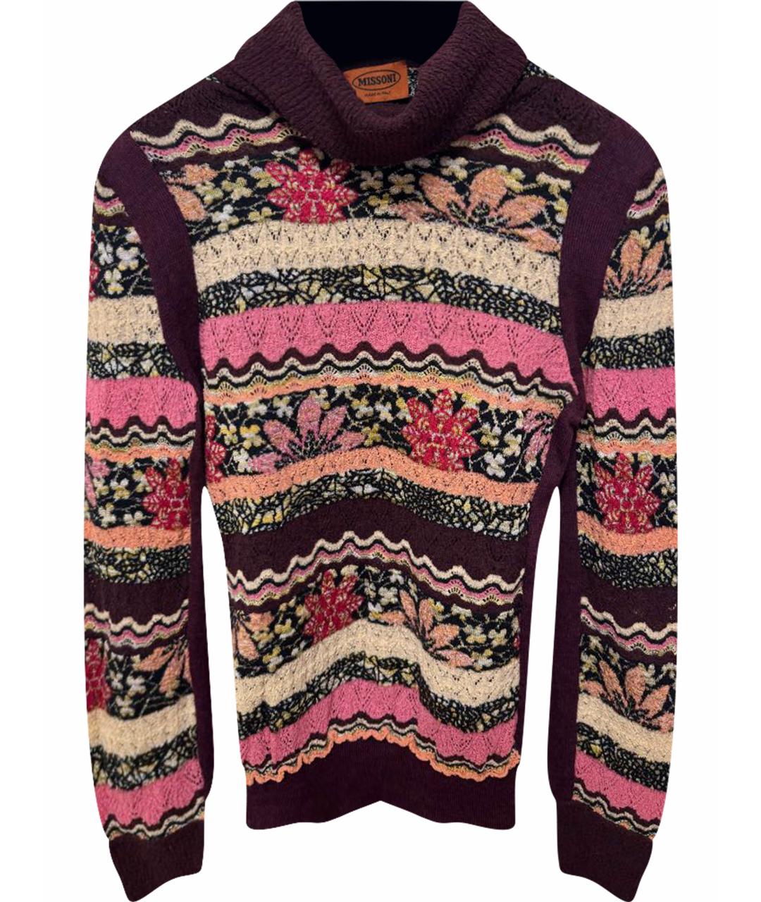 MISSONI Мульти шерстяной джемпер / свитер, фото 1