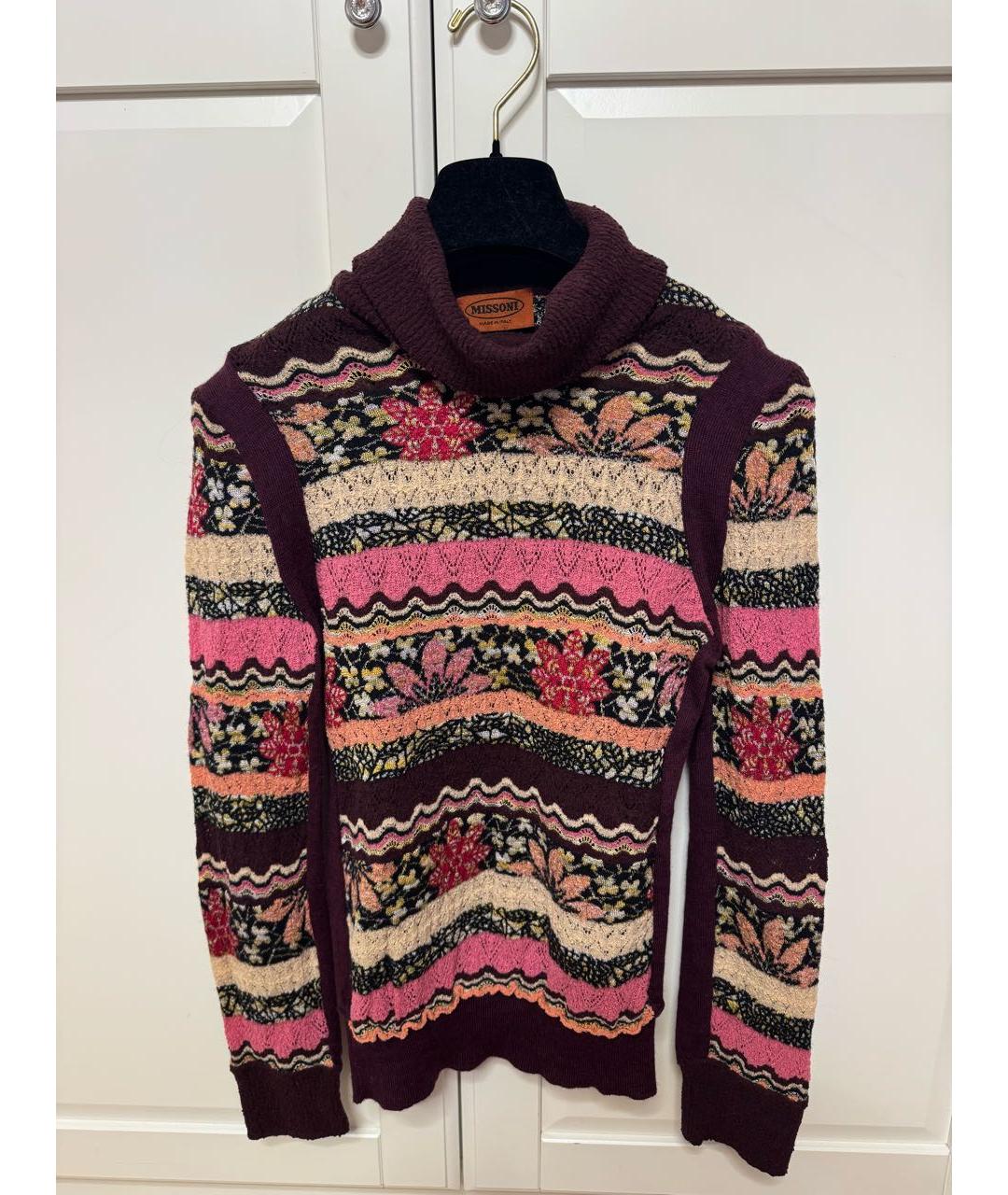 MISSONI Мульти шерстяной джемпер / свитер, фото 5