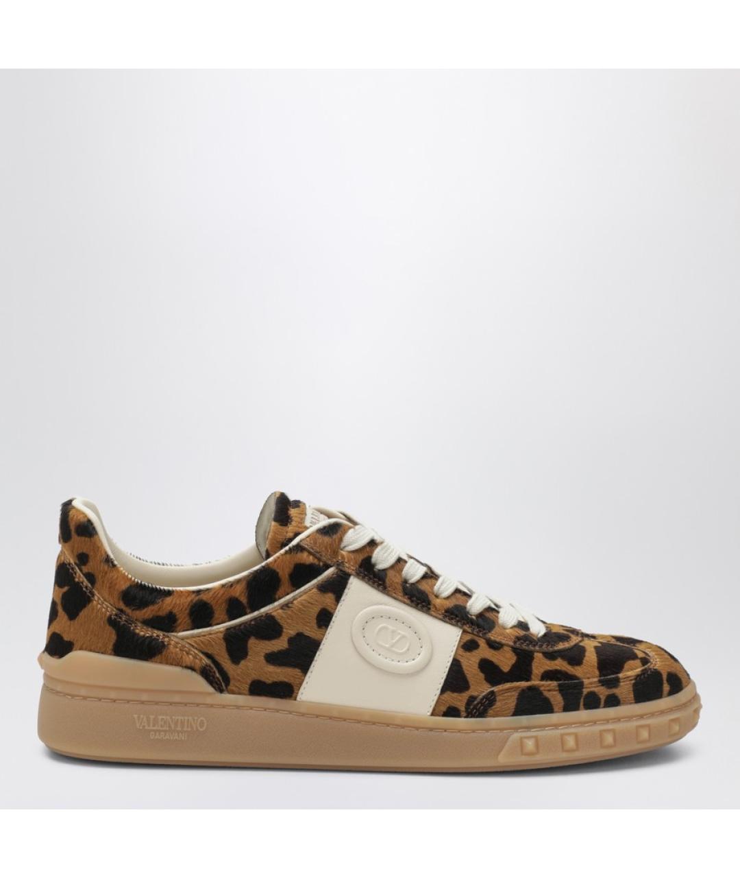 VALENTINO Мульти кожаные кеды, фото 5