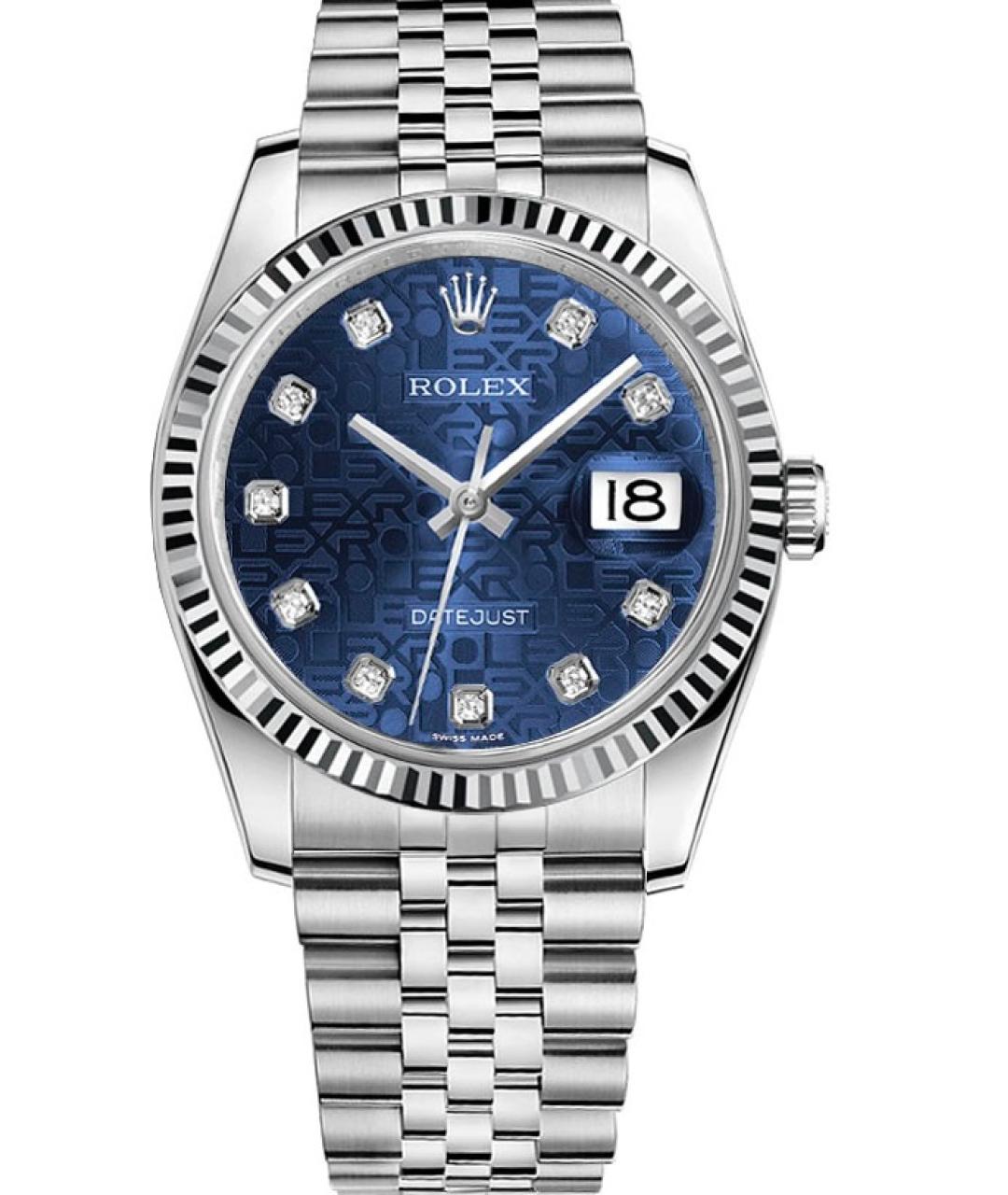 ROLEX Темно-синие часы, фото 1