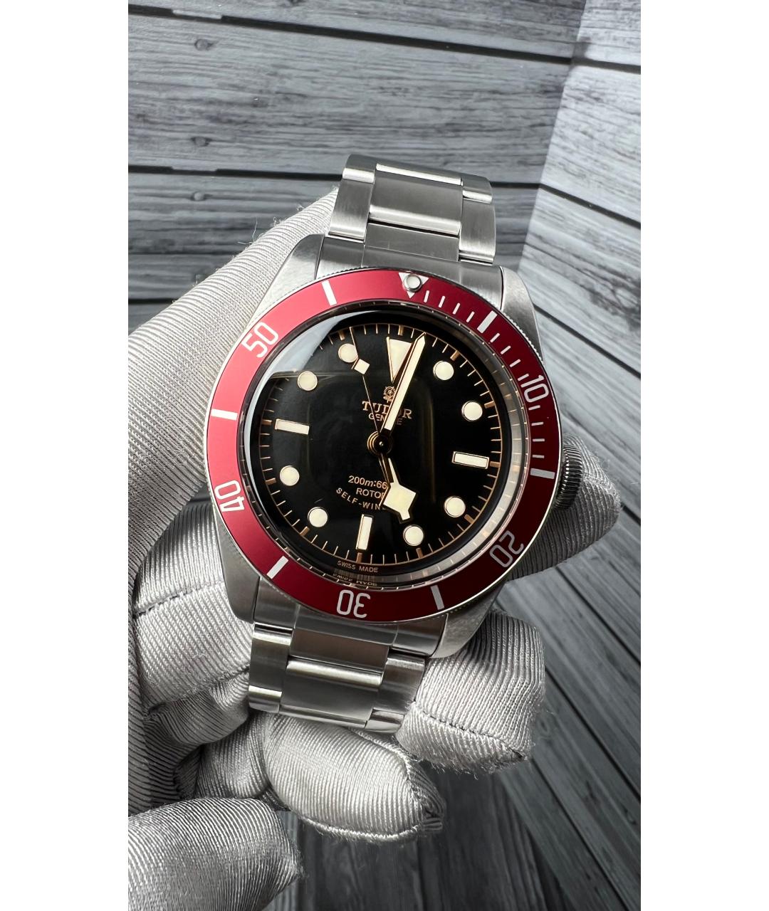 TUDOR Черные часы, фото 2