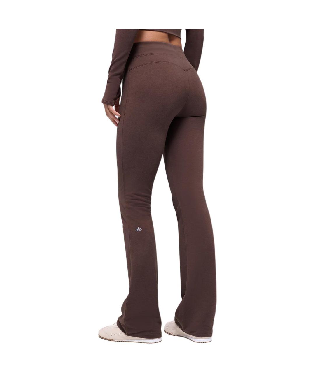 ALO YOGA Коричневые спортивные брюки и шорты, фото 2