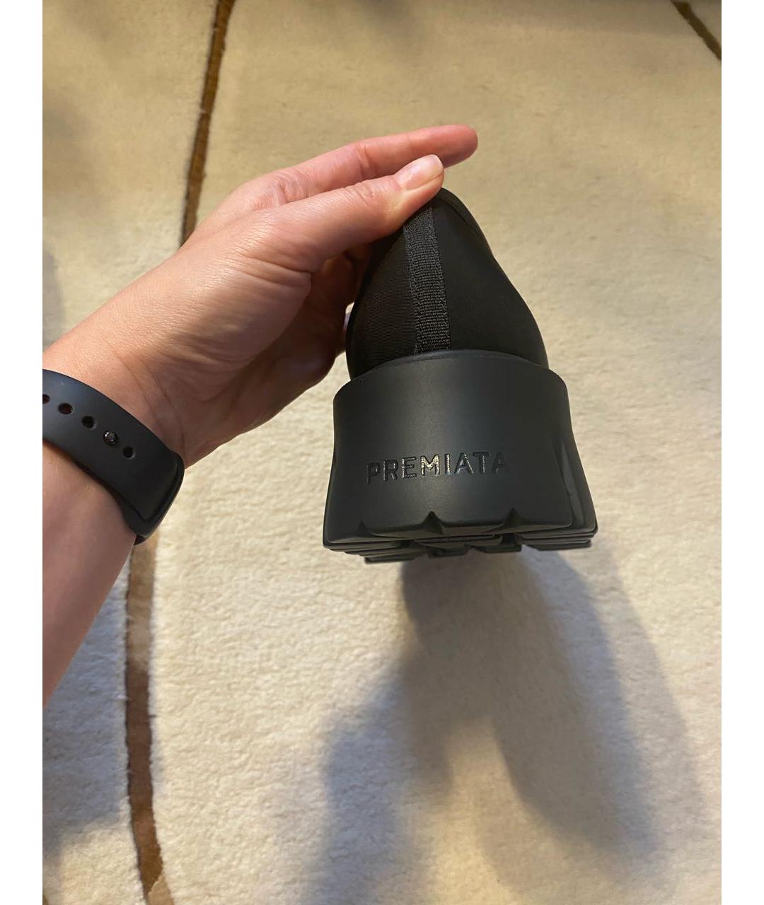 PREMIATA Черные кожаные лоферы, фото 5