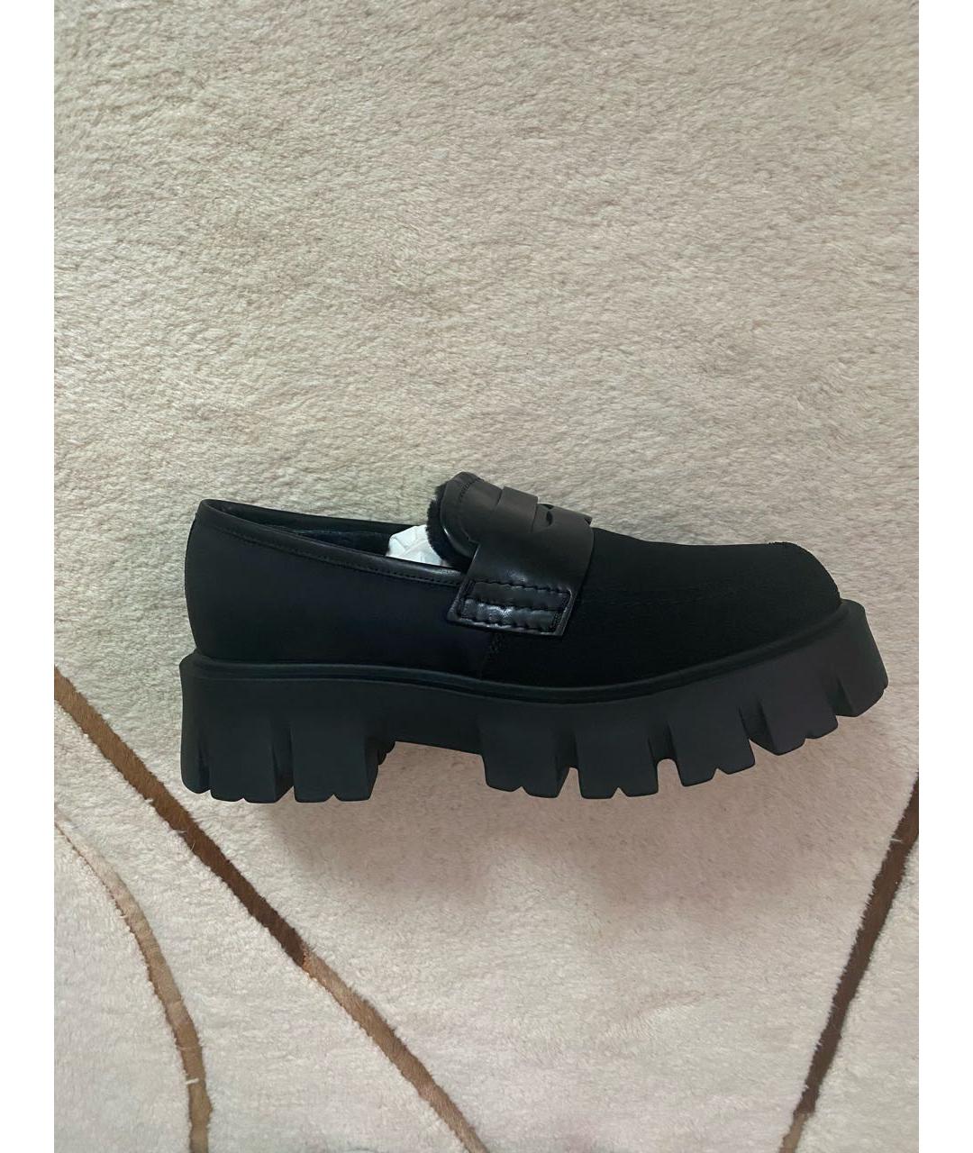 PREMIATA Черные кожаные лоферы, фото 2