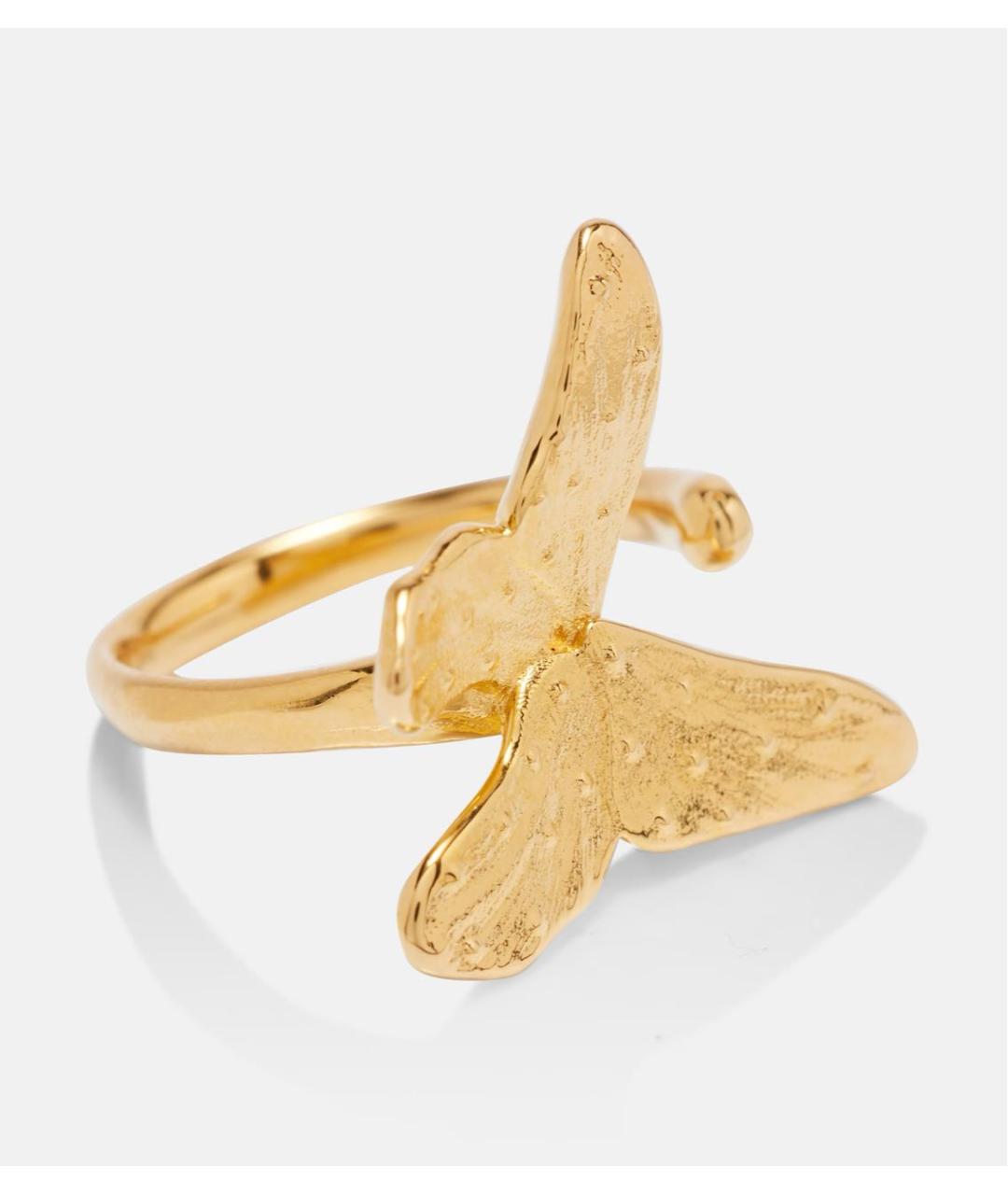 OSCAR DE LA RENTA Золотое латунное кольцо, фото 2