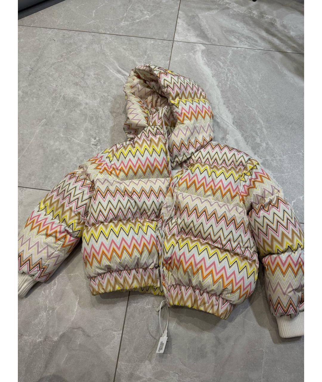 MISSONI Мульти хлопко-эластановый пуховик, фото 5