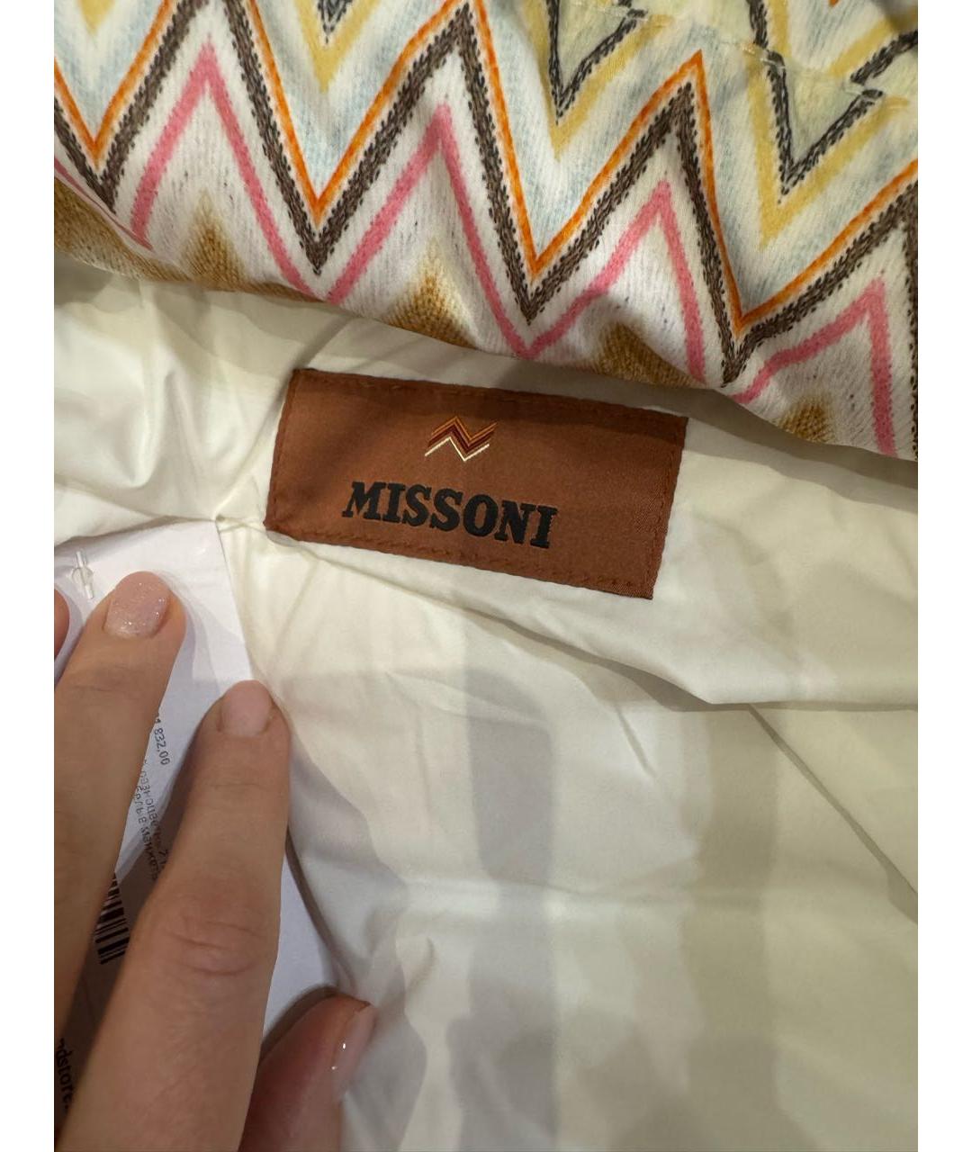MISSONI Мульти хлопко-эластановый пуховик, фото 3
