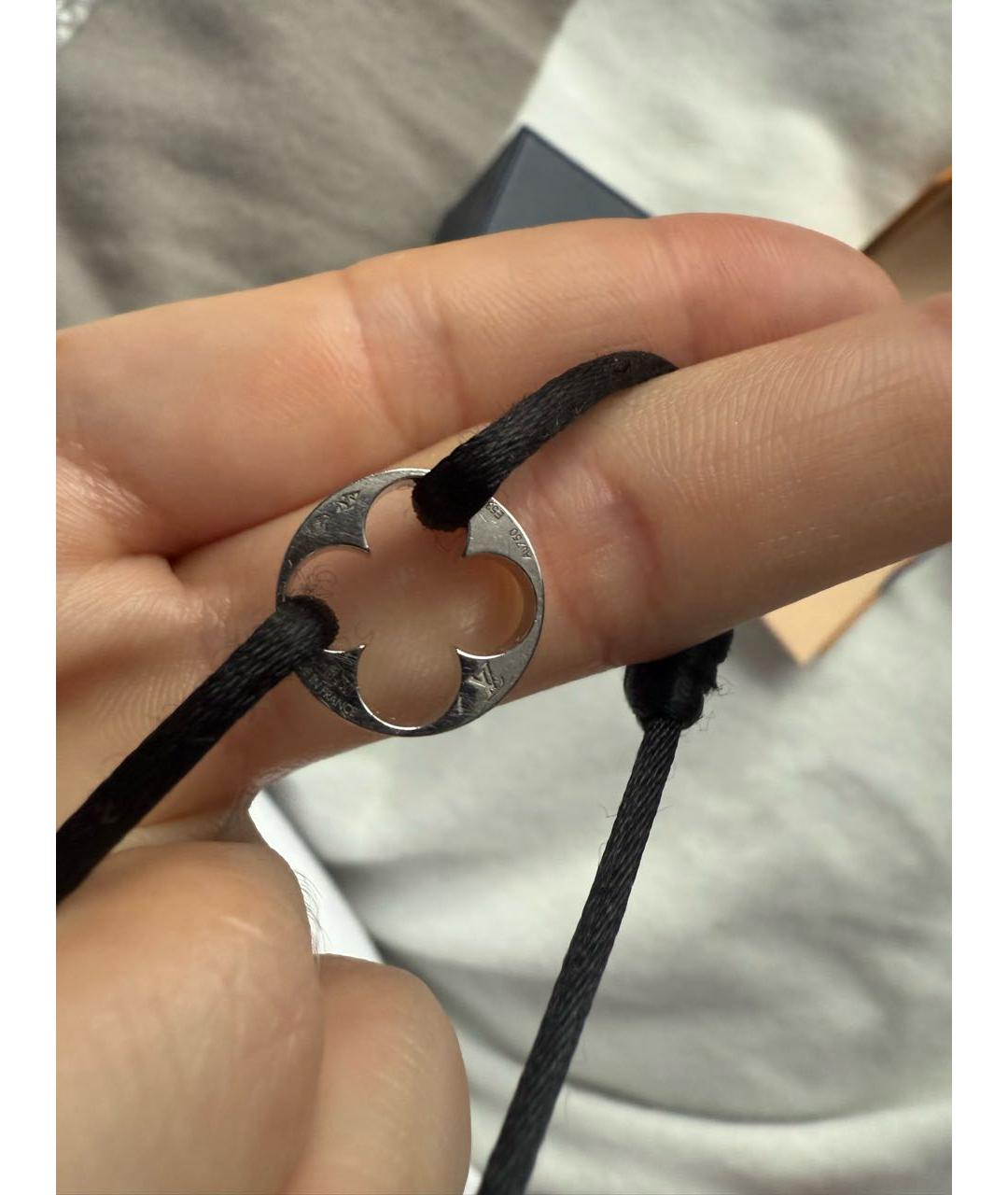 LOUIS VUITTON Серебрянный браслет из белого золота, фото 4
