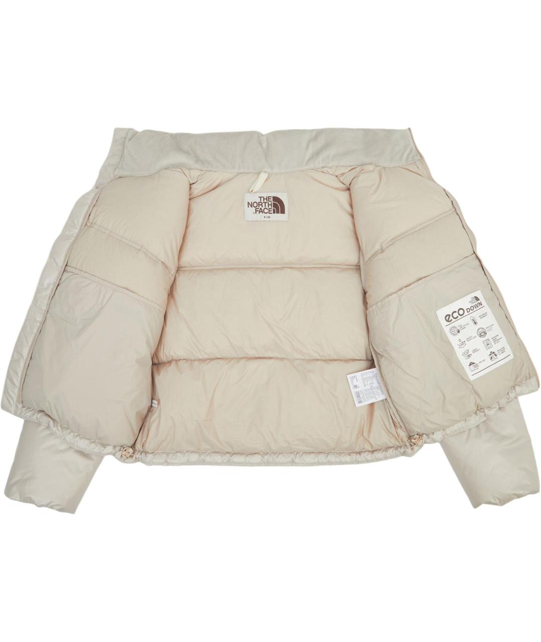THE NORTH FACE Бежевый пуховик, фото 3
