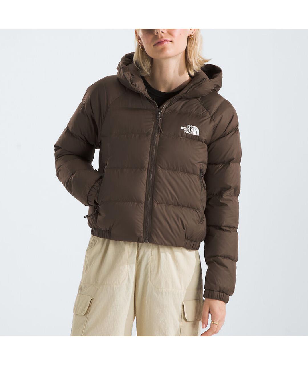 THE NORTH FACE Коричневый полиамидовый пуховик, фото 2