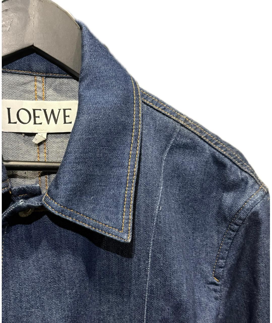 LOEWE Синяя деним куртка, фото 2