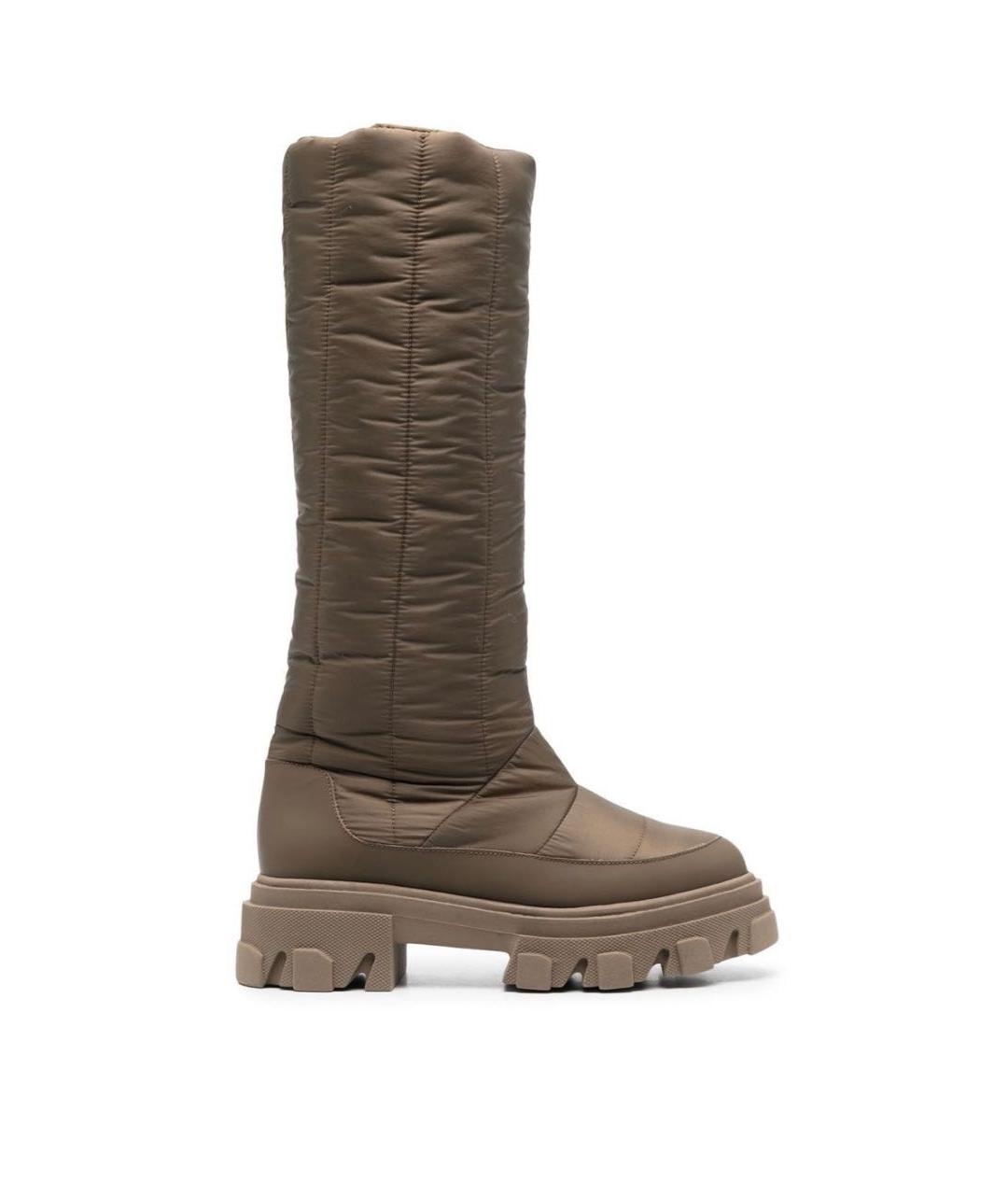 GIABORGHINI Хаки синтетические сапоги, фото 5