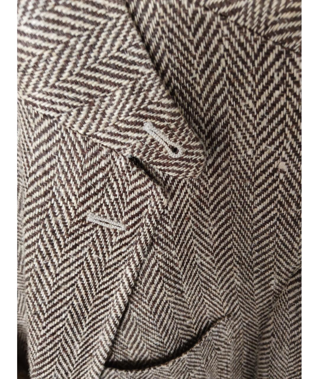 POLO RALPH LAUREN Бежевый шерстяной пиджак, фото 4