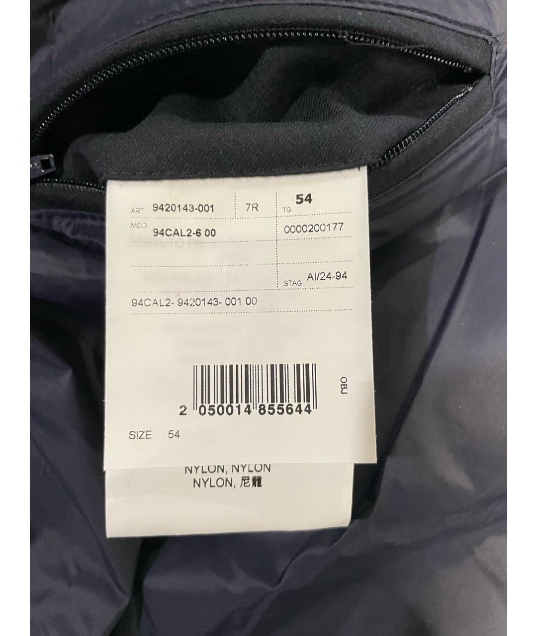 CORNELIANI Темно-синий полиэстеровый жилет, фото 6