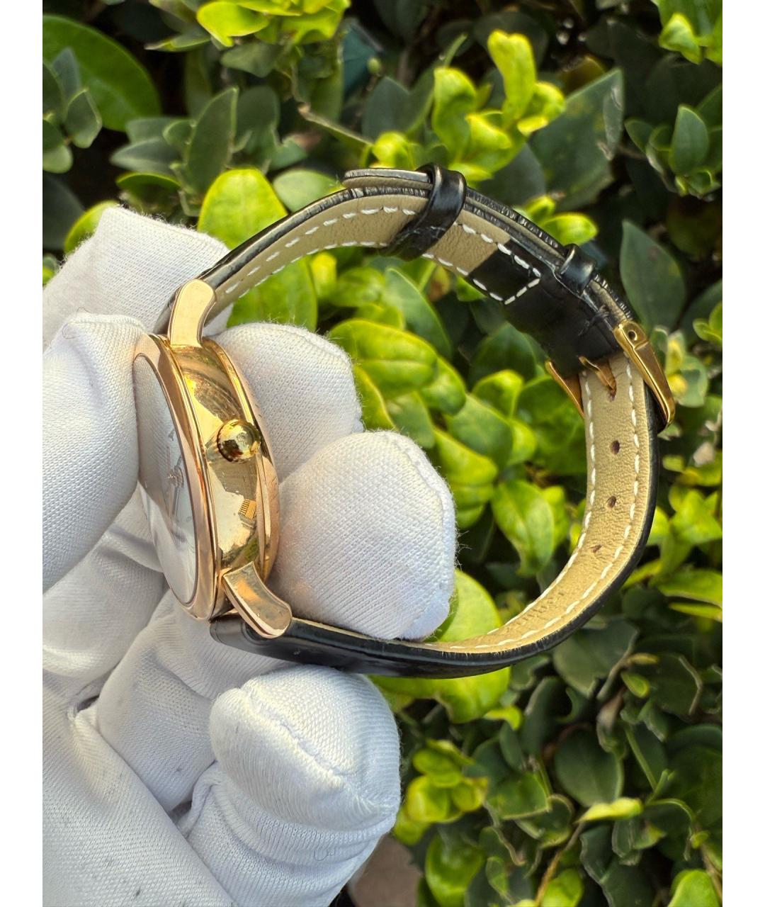 LONGINES Белые часы из розового золота, фото 7