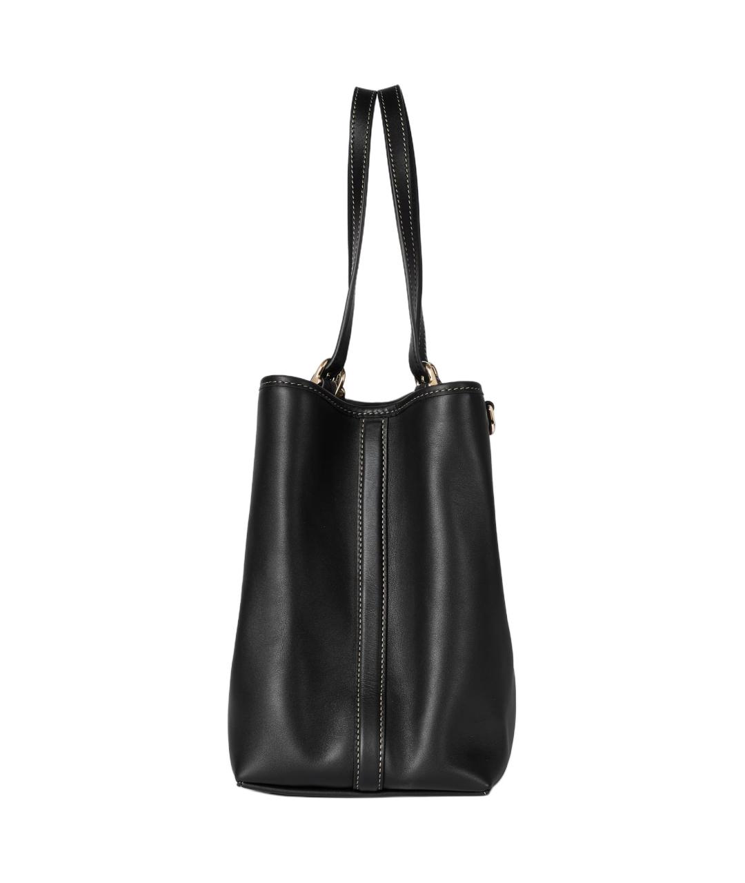 GUCCI Черная кожаная сумка через плечо, фото 4