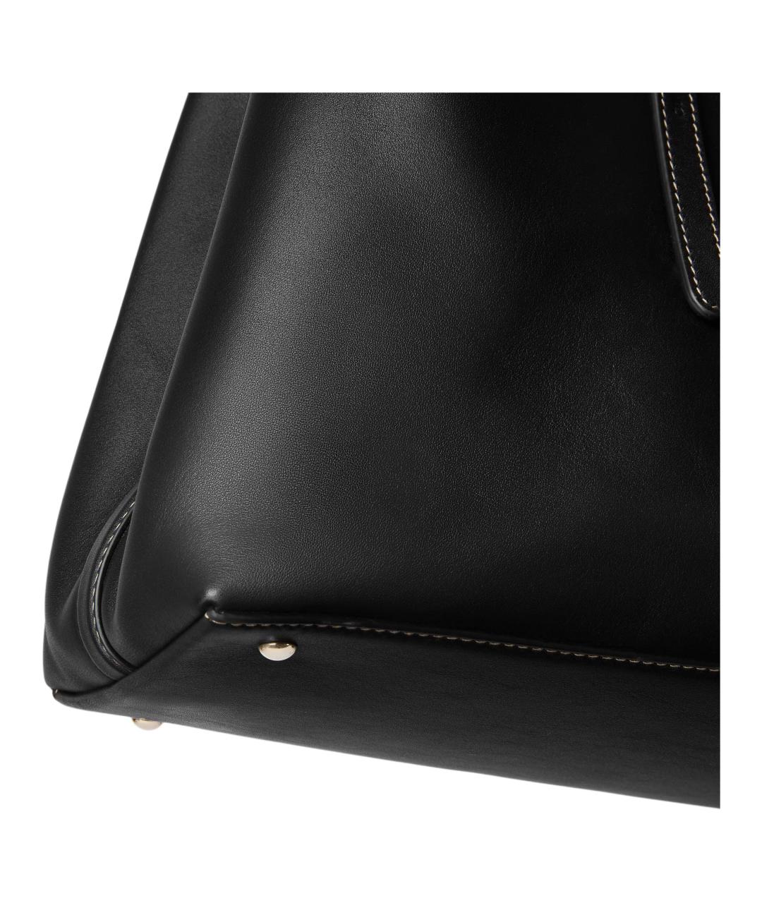 GUCCI Черная кожаная сумка через плечо, фото 8