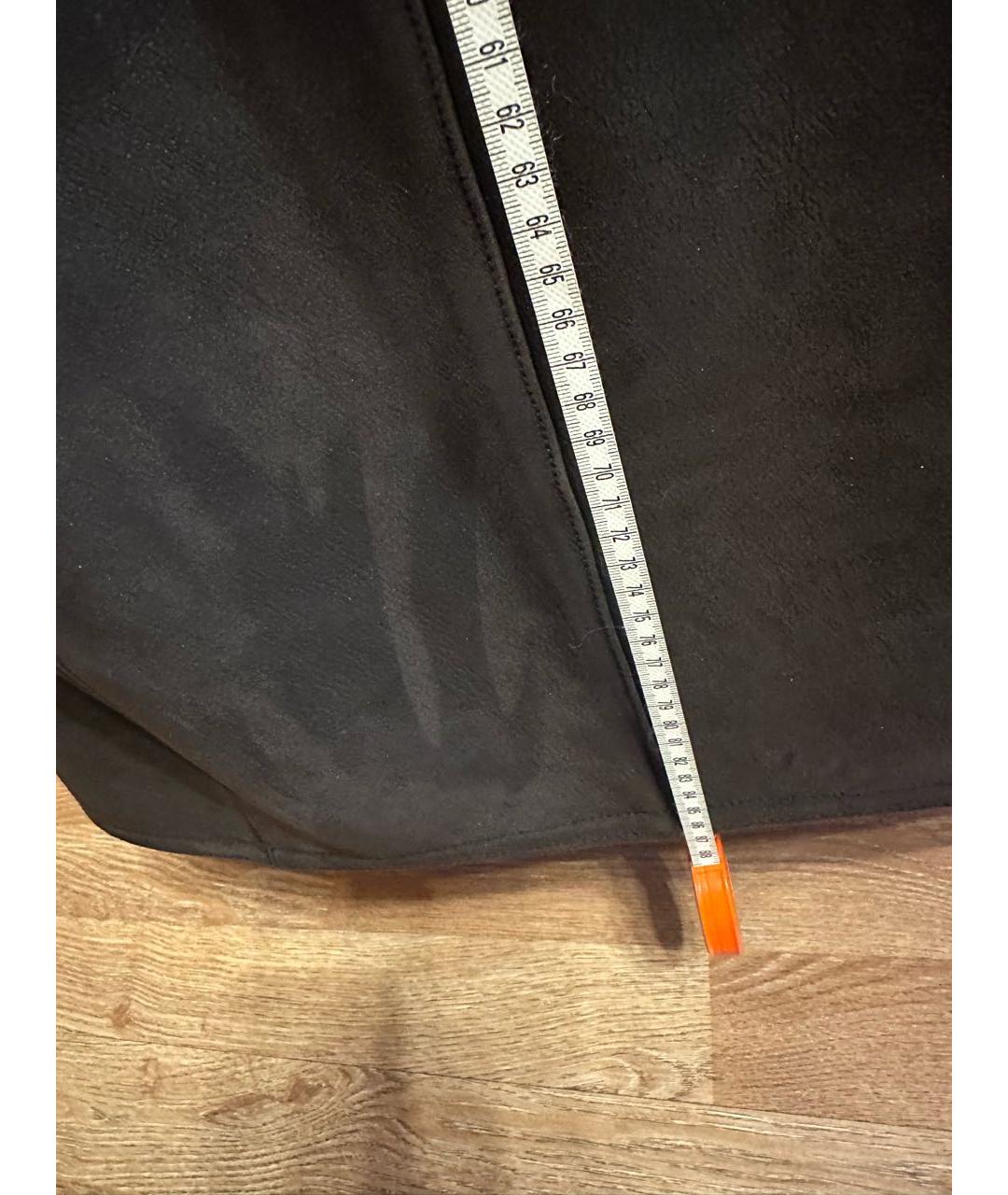 CANALI Коричневая кожаная дубленка/шуба, фото 8