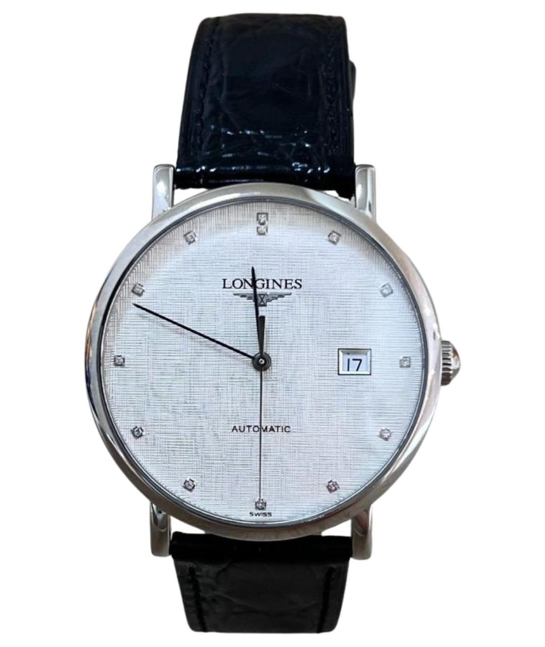 LONGINES Белые металлические часы, фото 1