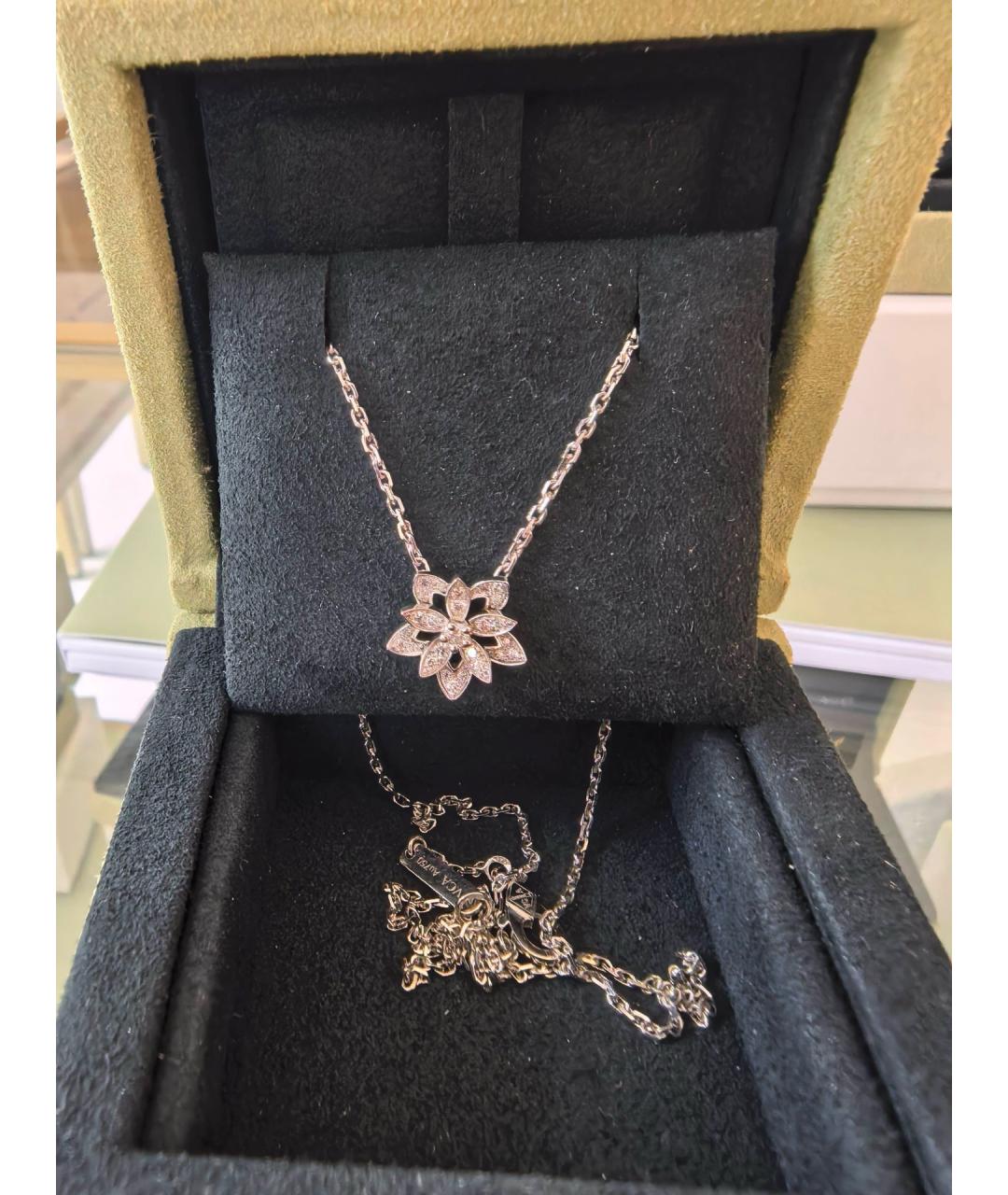 VAN CLEEF & ARPELS Серебрянный платиновый кулон, фото 10