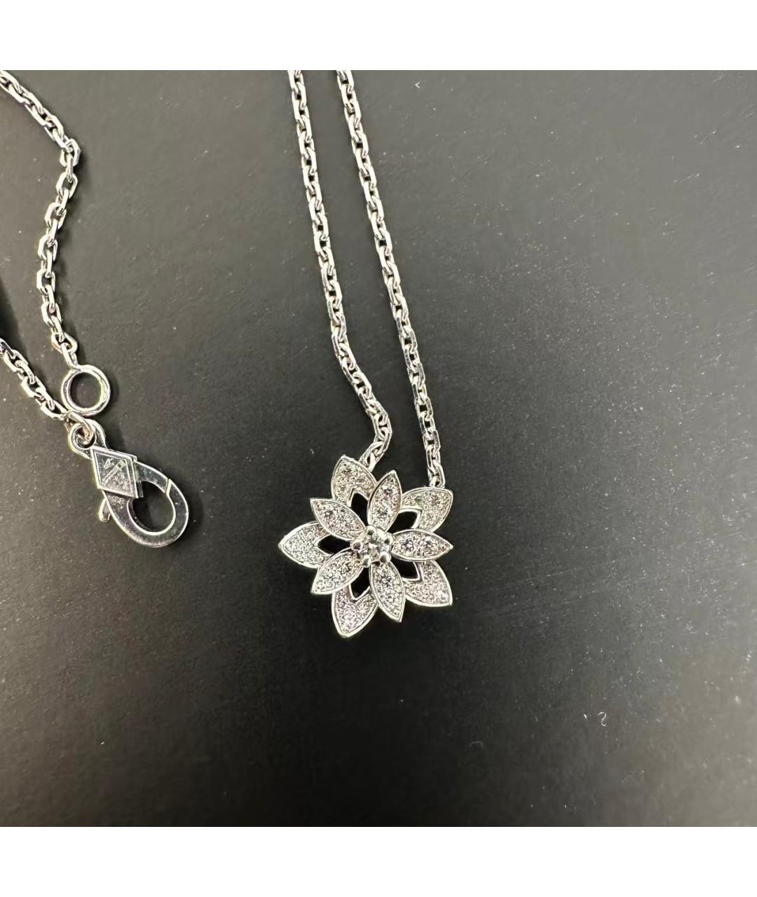 VAN CLEEF & ARPELS Серебрянный платиновый кулон, фото 3