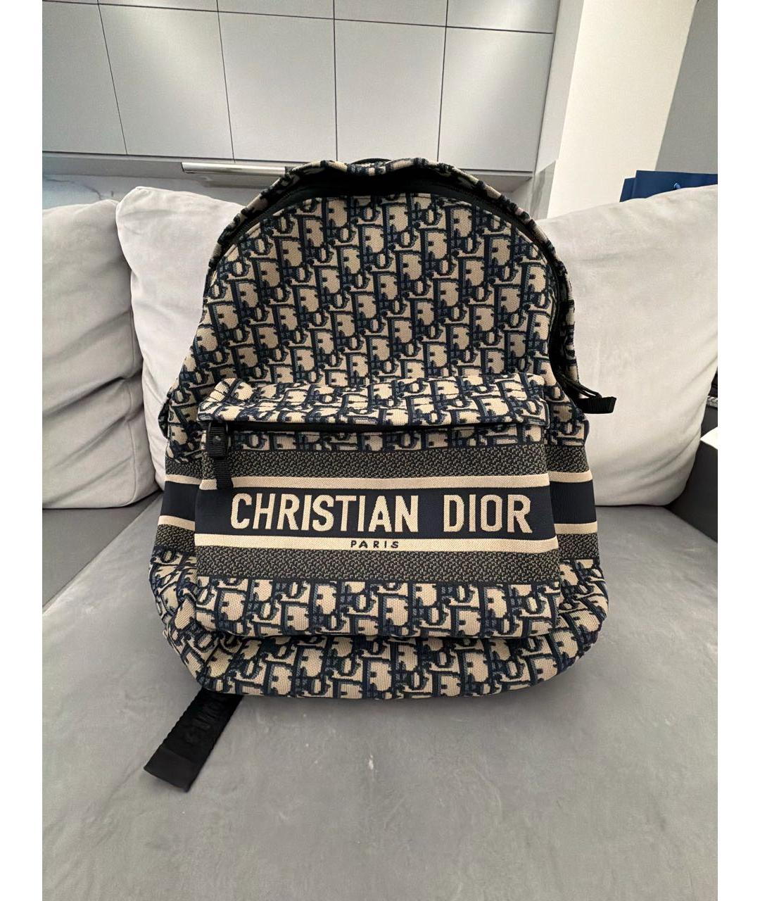 CHRISTIAN DIOR Жаккардовый рюкзак, фото 9