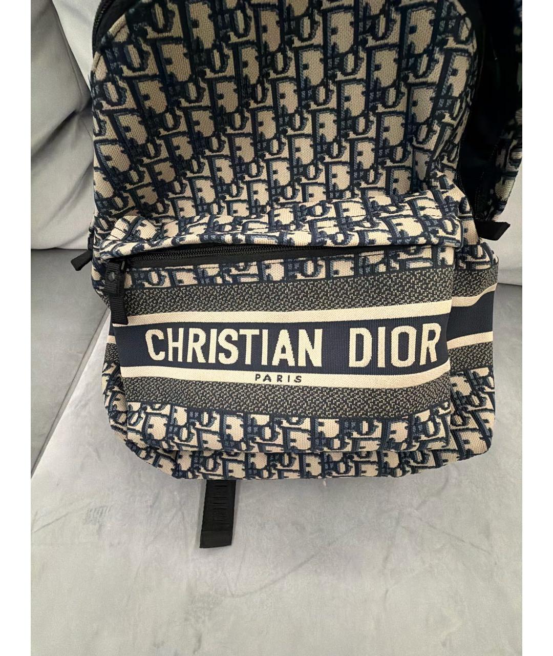 CHRISTIAN DIOR Жаккардовый рюкзак, фото 5